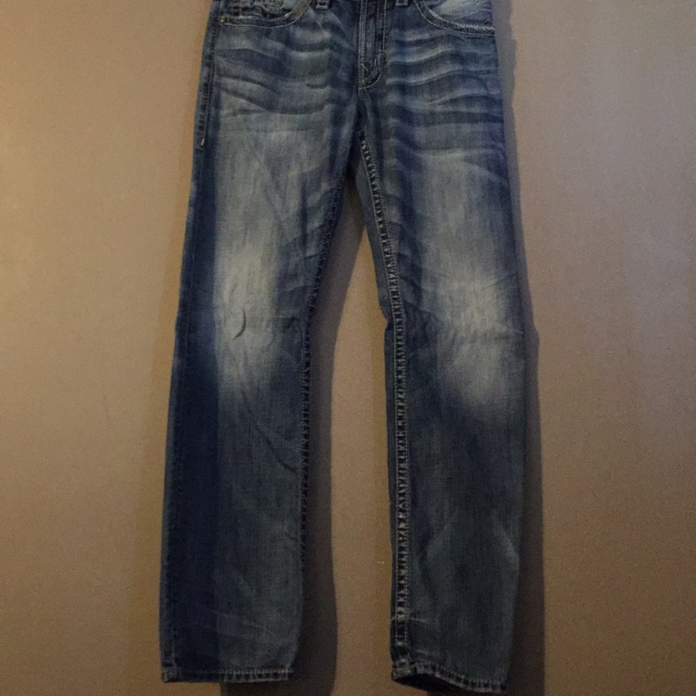 Silver jeans